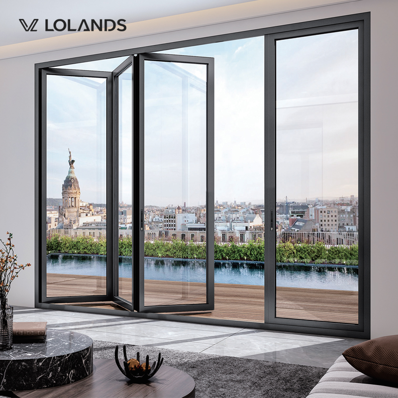 73 Series Extremely Narrow Folding Door