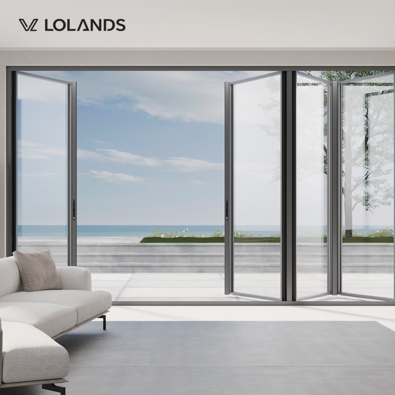 65 Series Extremely Narrow Folding Door